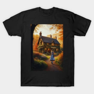 Autumn Cottage Retreat T-Shirt